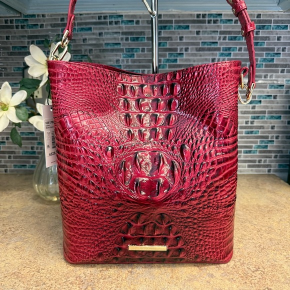 NWT Brahmin Celina Merlot Ombré purse - Picture 2 of 7